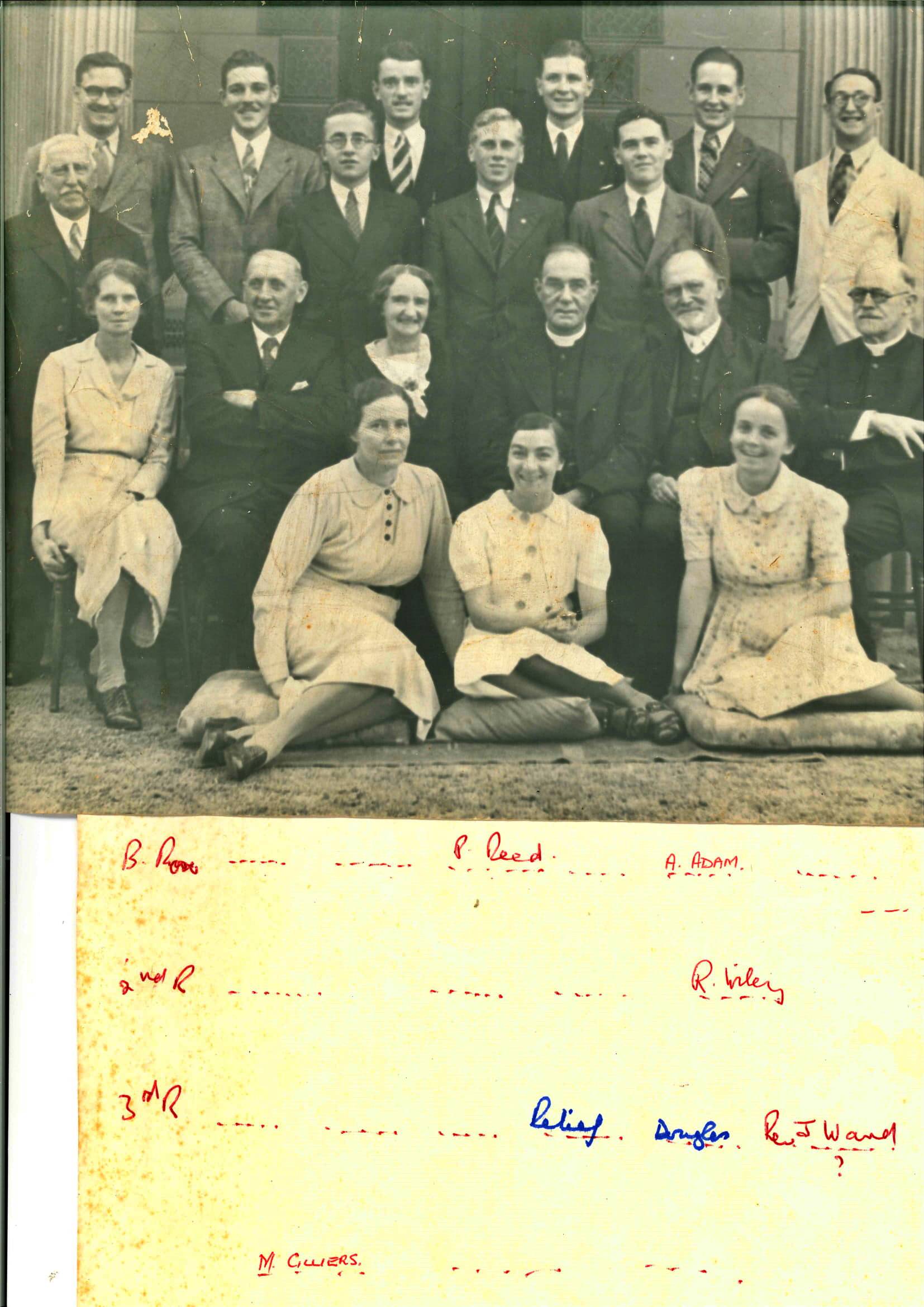 1936 PSF BISA Group not on BI campus