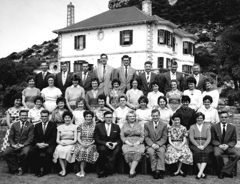 1962 BI student and staff Group 1962 BI Student Group