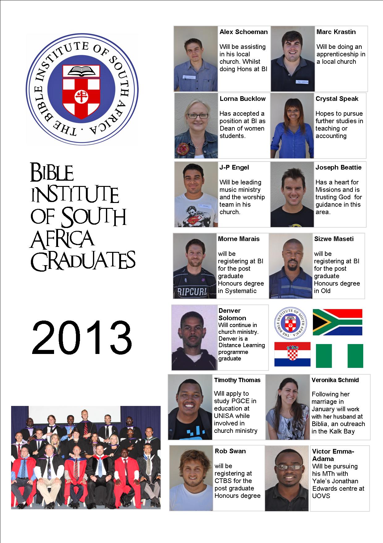 2013 Graduates