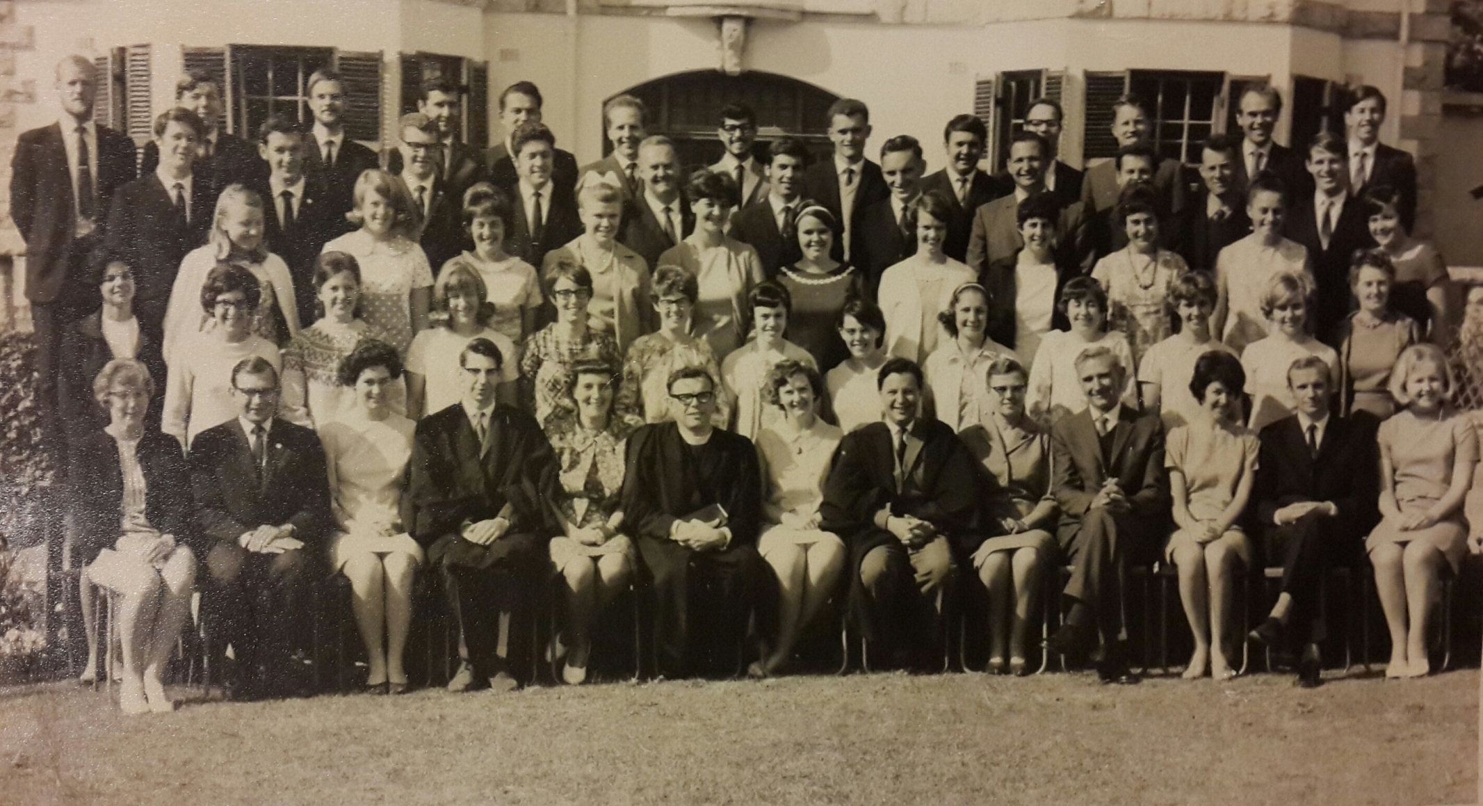 1969 Staff and student via Noel Woodbridge @75