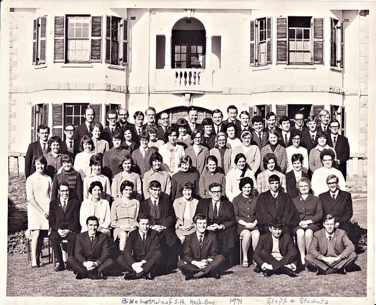 1971 BISA student Staff Group @ 50 768x623