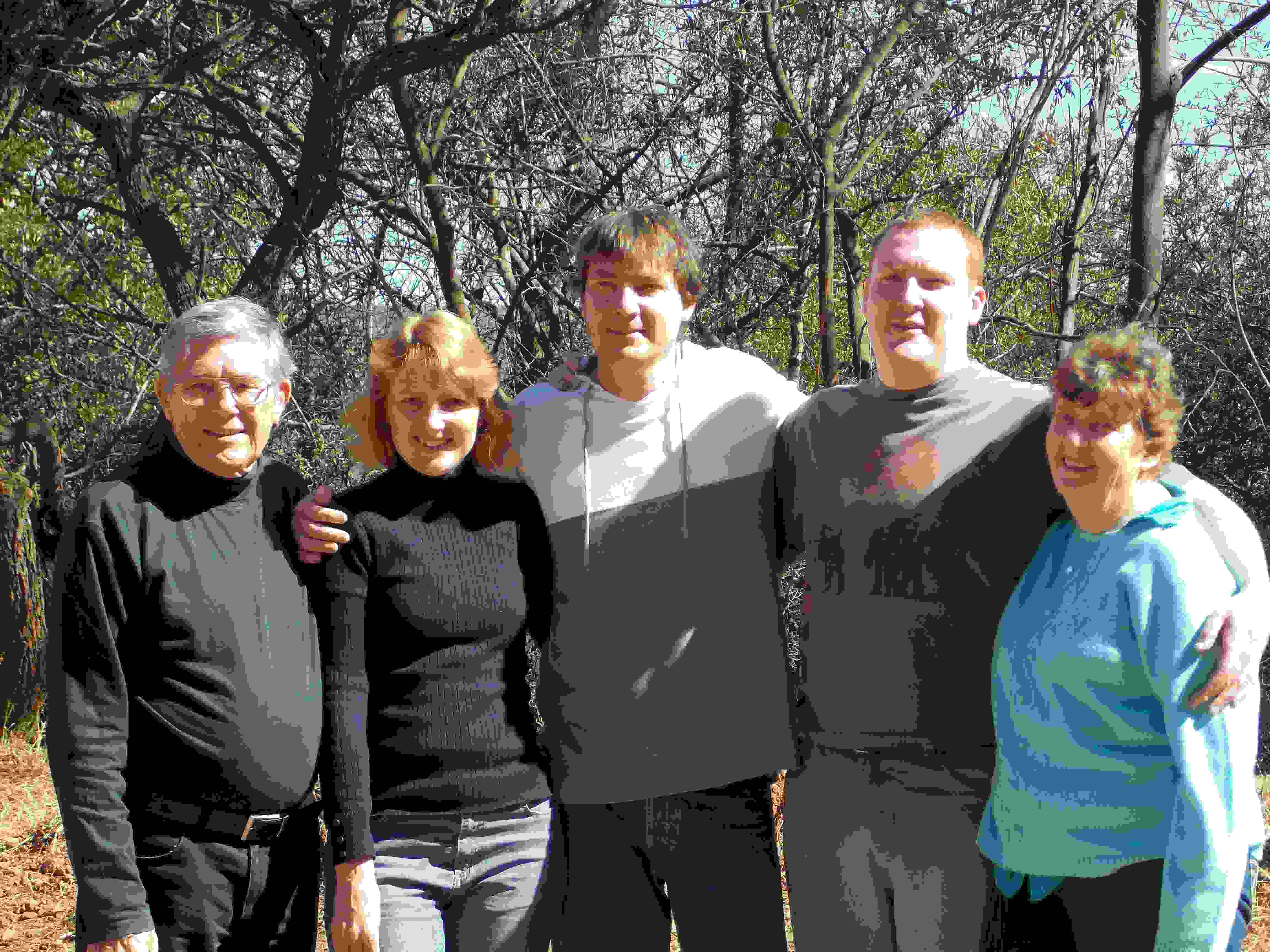 Rob Corder and family